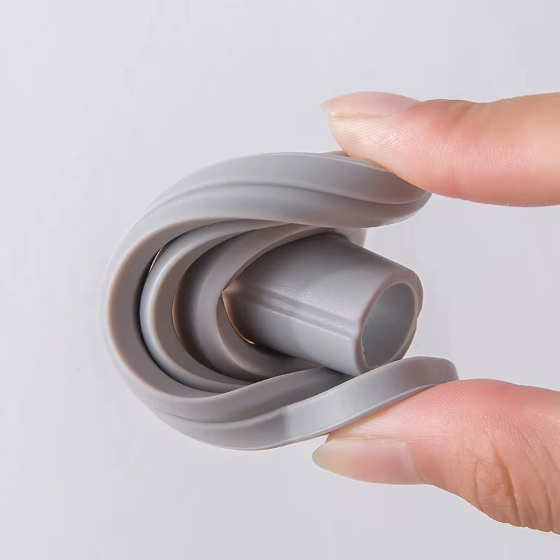 Creative Silicone Folding Funnel Retractable Household Liquid Sub-Mini Funnel White Grey Funnel Kitchen Gadget